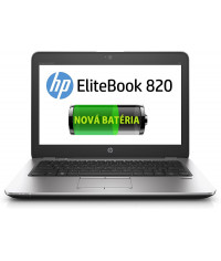 HP EliteBook 820 G3 Intel® Core™ i5-6200U@2.8GHz|8GB RAM|256GB SSD|12.5" HD|WiFi|BT|CAM|BACKLIT|Windows 7/10/11 Pro Trieda A+ NOVÁ BATÉRIA